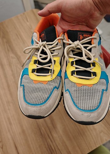 US POLO ERKEK SNEAKER 44 NUMARA - Görsel 6