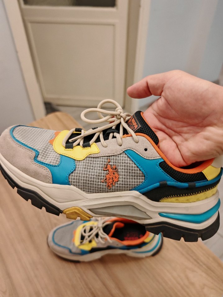 US POLO ERKEK SNEAKER 44 NUMARA - Görsel 3