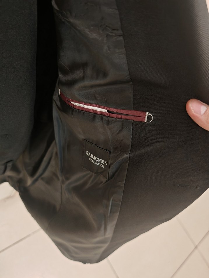 SIFIR 56 BEDEN TAKIM ELBİSE, 2 ADET XXL GÖMLEK, 1 ADET 43 NO Ayk - Görsel 5