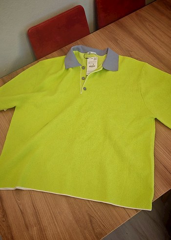 Zara Sifir Etiketli Zara Xl Yesil Polo Tshirt