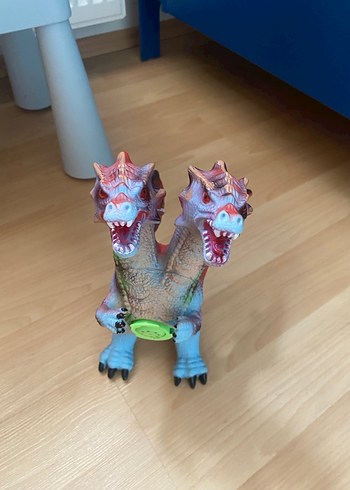 Çift Başlı Renkli Ejderha Aksiyon Figürü - Görsel 4