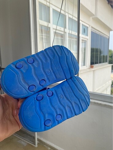 28 Beden mavi Renk Adidas sandalet