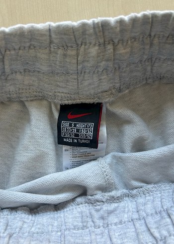 Gri Nike Pamuklu Spor Şort - Görsel 2
