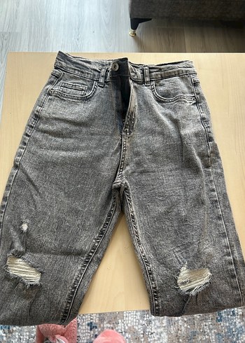 Füme kız çocuk pantalon - Görsel 2