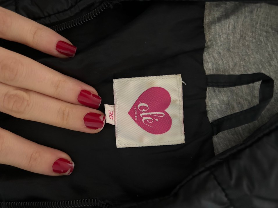 Siyah Fermuarlı Kadın mont - Görsel 2