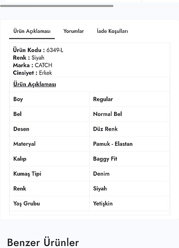 32 numara siyah pantolan - Görsel 4