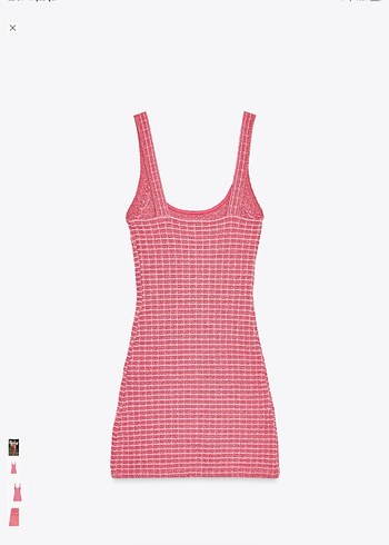 Pembe  Mini  Elbise - Görsel 3