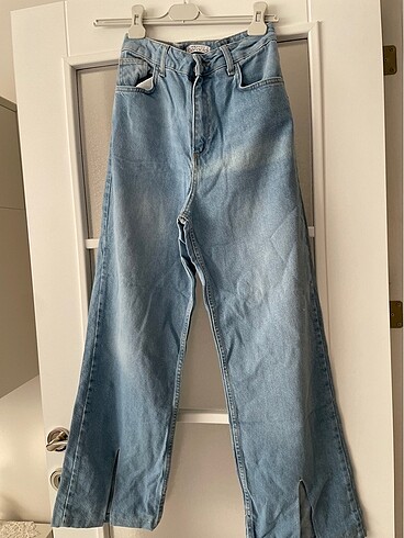 Defacto Bol paça yırtmaçlı jean