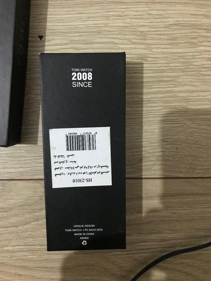 Siyah Minimalist Erkek Saat - Görsel 2