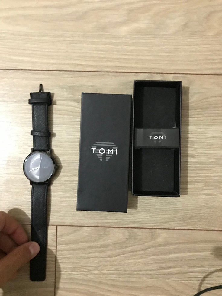 Siyah Minimalist Erkek Saat - Görsel 3