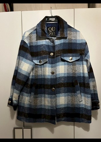 Quzu düğmeli kaşe ceket - Görsel 7