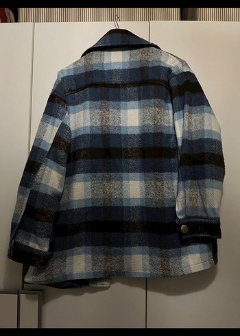 Quzu düğmeli kaşe ceket - Görsel 4