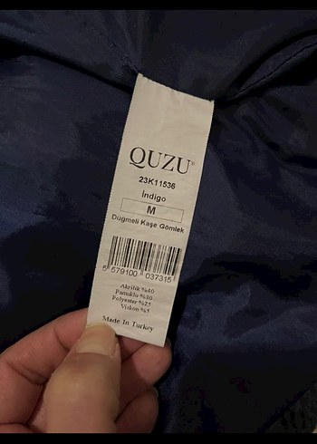 Quzu düğmeli kaşe ceket - Görsel 5