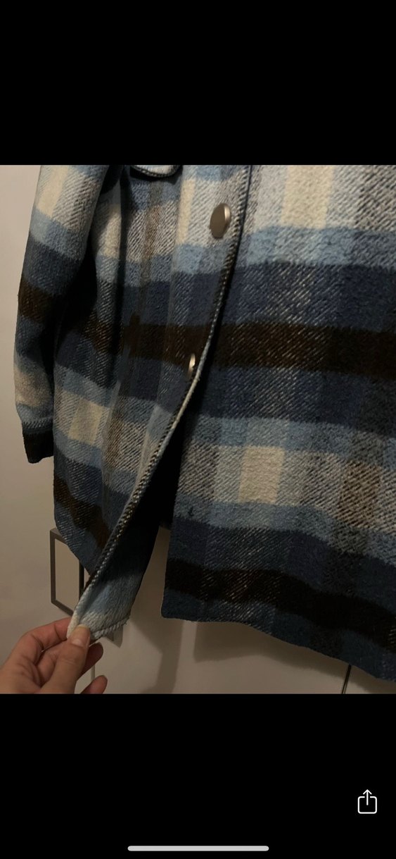 Quzu düğmeli kaşe ceket - Görsel 3