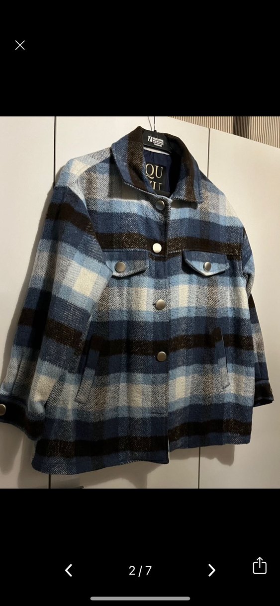 Quzu düğmeli kaşe ceket - Görsel 2