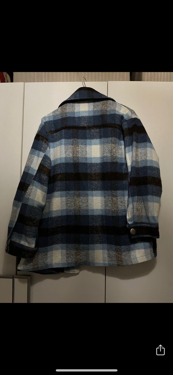 Quzu düğmeli kaşe ceket - Görsel 4