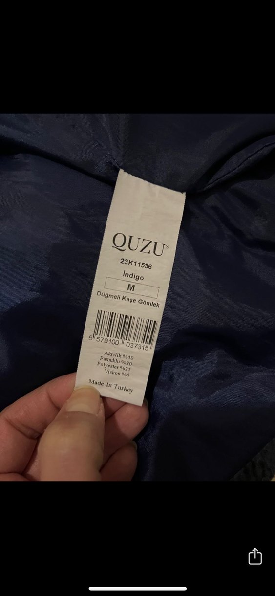 Quzu düğmeli kaşe ceket - Görsel 5