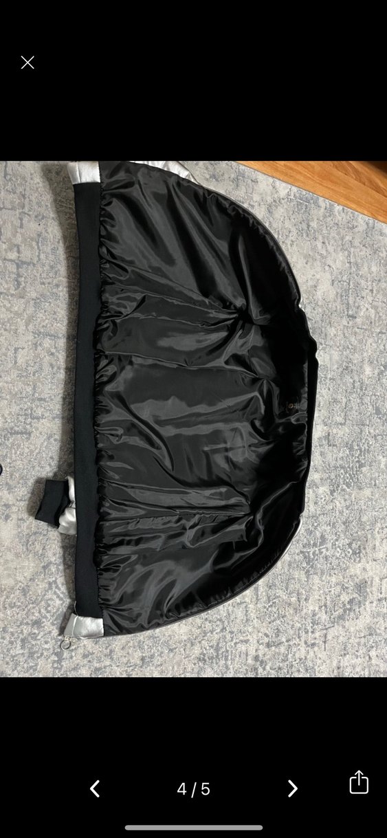 Periyod parlak şişme mont - Görsel 4