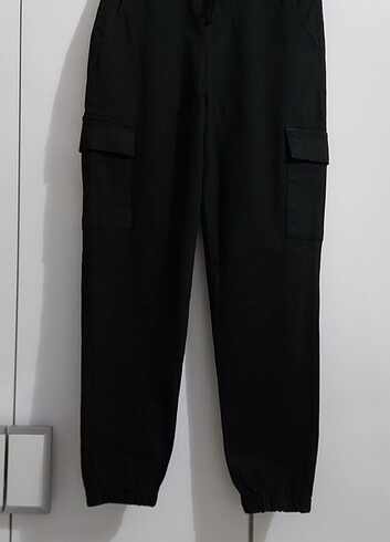 10 Yaş Beden siyah Renk Lcw 10_11 yaş kargo pantalon 