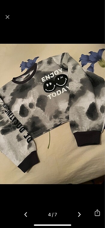 9 Yaş Beden çeşitli Renk Defacto 9-10 yaş crop Sweatshirt
