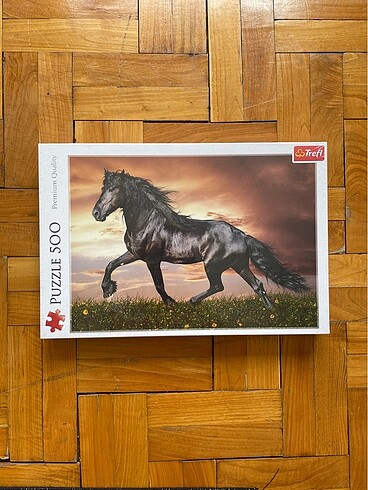 Etiketli , 500 parcali puzzle