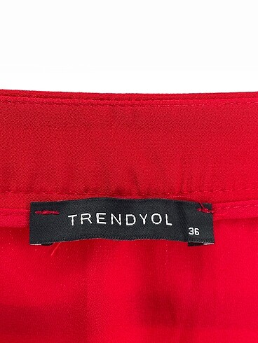 36 Beden kırmızı Renk Trendyol & Milla Mini Etek %70 İndirimli.