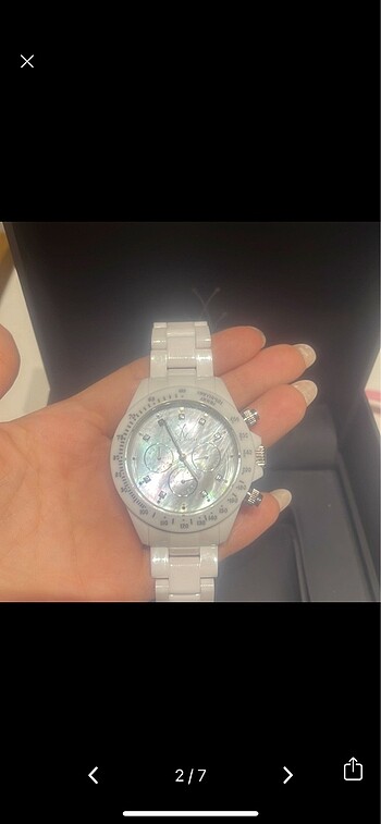 Toy Watch Toy Watch Sedefli Saat Beyaz