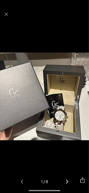 Gc Collection Beyaz Sedefli Kadran Swiss Made Saat