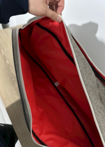 Wilson Gri Fermuarlı Tenis  Çantası - Görsel 7