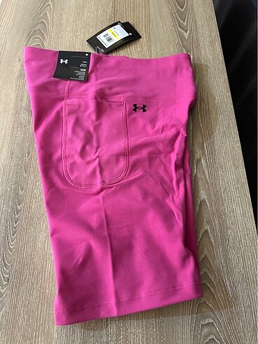 m Beden pembe Renk Under Armour Kısa Sporcu Tayt