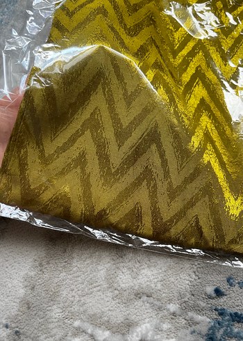 Yağ Yeşili Kadın Şalı - Görsel 2