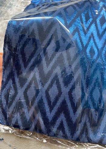 Lacivert Kadın Şal - Görsel 2