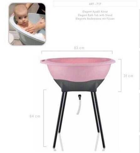 Beden Renk Babyjem elegant küvet seti