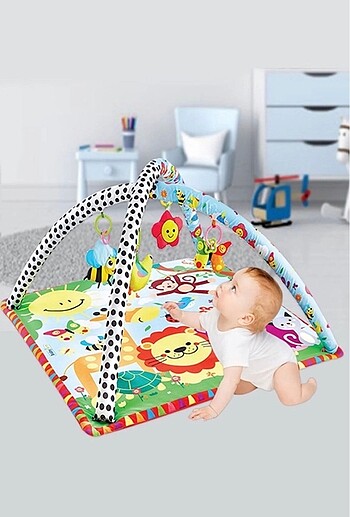 Babyjem oyuncaklı oyun minderi