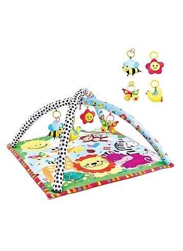Babyjem oyuncaklı oyun minderi