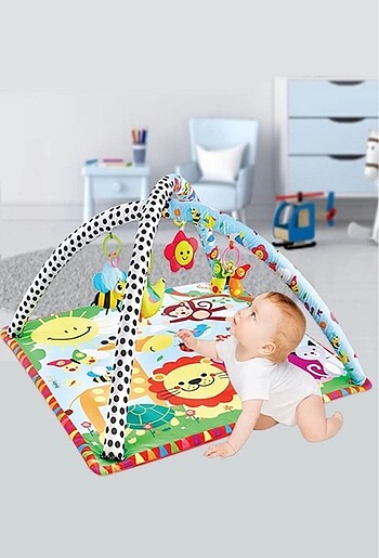 Babyjem oyuncaklı oyun minderi