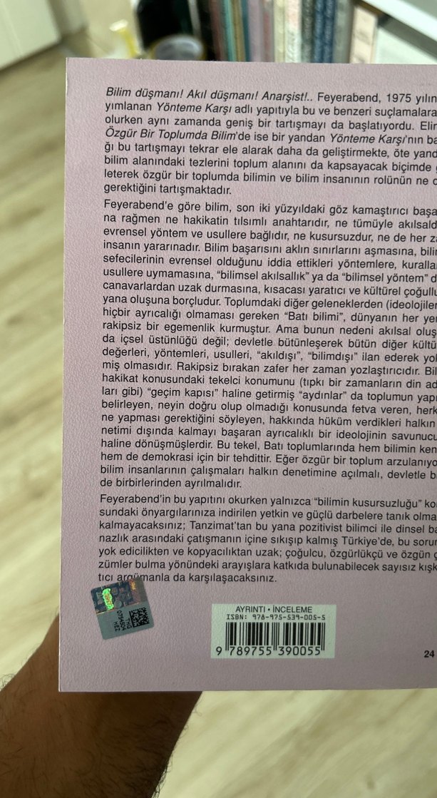 Özgür Bir Toplumda Bilim - Paul Feyerabend - Görsel 2