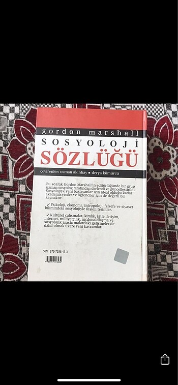 Sosyoloji sözlüğü
