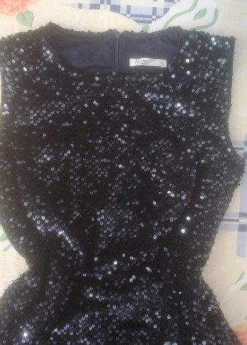 Lacivert Parlak Bisiklet Kesim Yaka Midi Abiye Elbise - Görsel 6