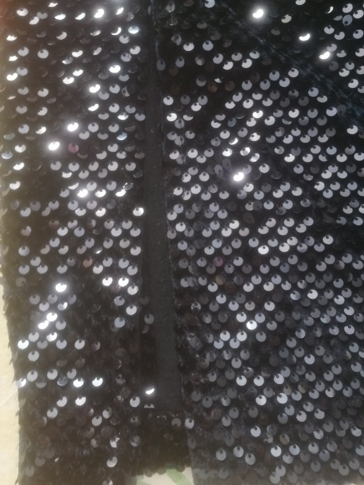 Lacivert Parlak Bisiklet Kesim Yaka Midi Abiye Elbise - Görsel 3