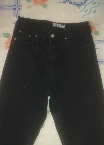 Siyah Street Style Pantolon - Görsel 3