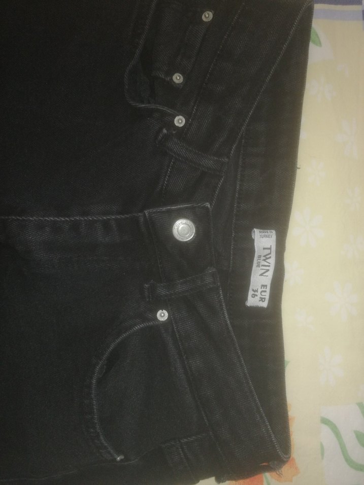 Siyah Street Style Pantolon - Görsel 2