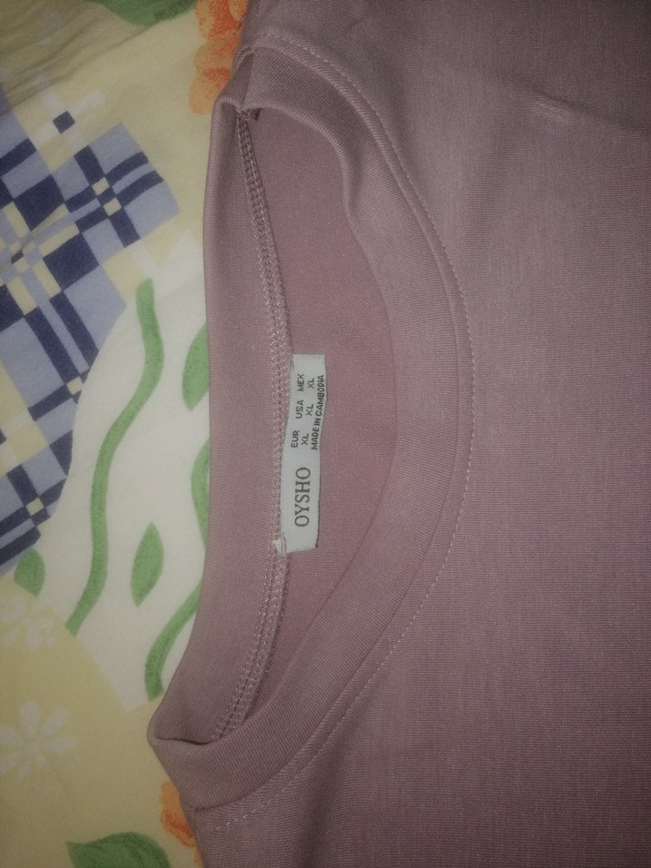 Mor Uzun Kollu Tişörtü - Görsel 2