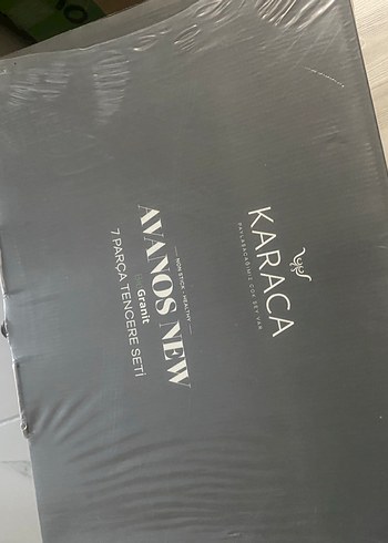 Karaca Karaca Avanos New Granit 7 Parça Tencere Seti