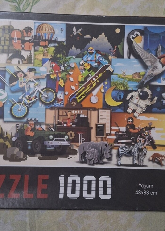 Adam Games 1000 parça Puzzle Yapboz - Görsel 3