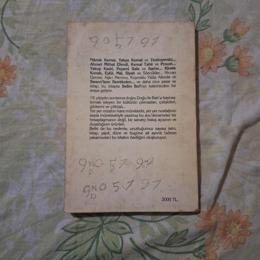 Selim İleri - O Yakamoz Söner Nadir Kitap - Görsel 4