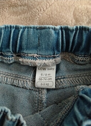 6-9 Ay Beden Erkek bebek Jean 