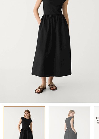 Midi elbise - Görsel 2