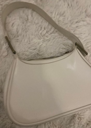 Bej Deri Tokalı Minimalist Kadın Çanta - Görsel 4