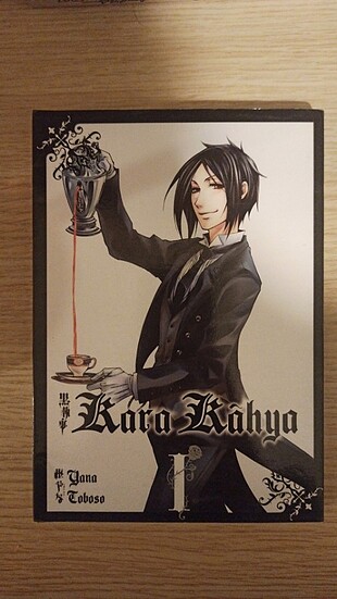 Kara Kahya Kuroshitsuji Black Butler Manga Çizgi Roman 1 Cilt 